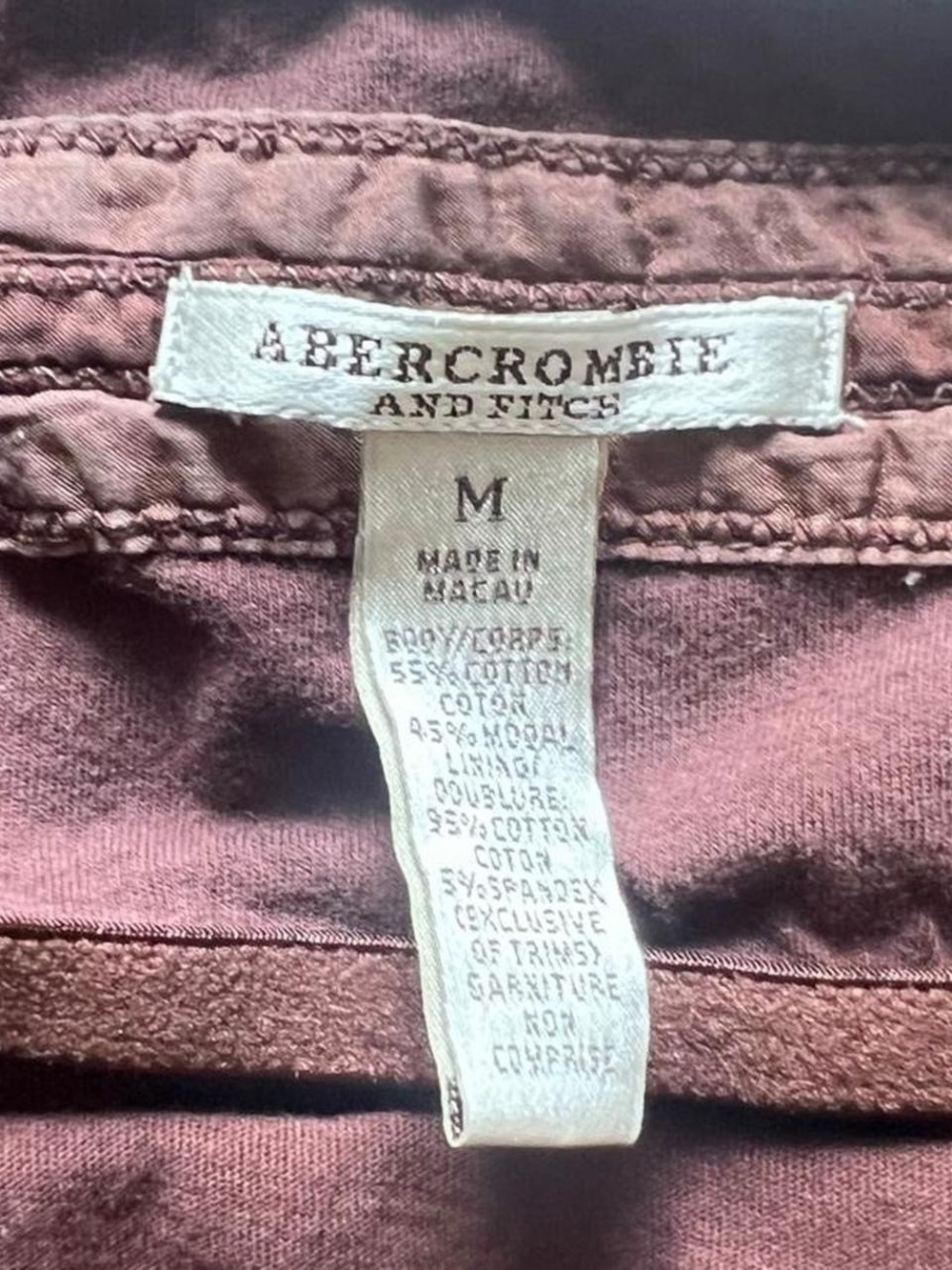 Abercrombie & Fitch Brown Babydoll Cami with Beaded Lace Trim - Picture 3 of 8